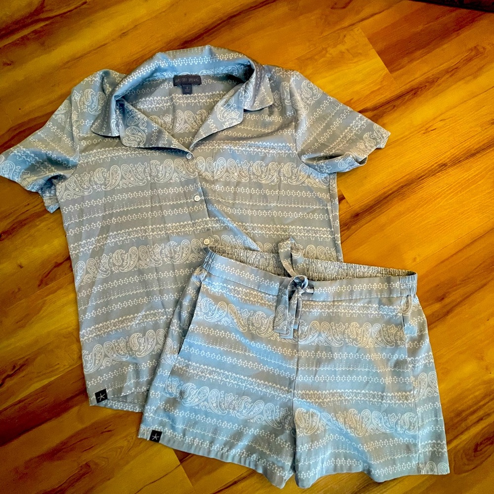 Barefoot Dreams Silk Pajama Set